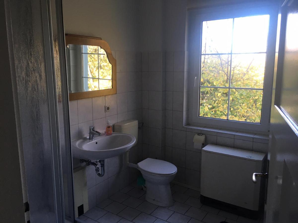 Ferienwohnung Im Blauen Haus Bad Suderode Exterior foto