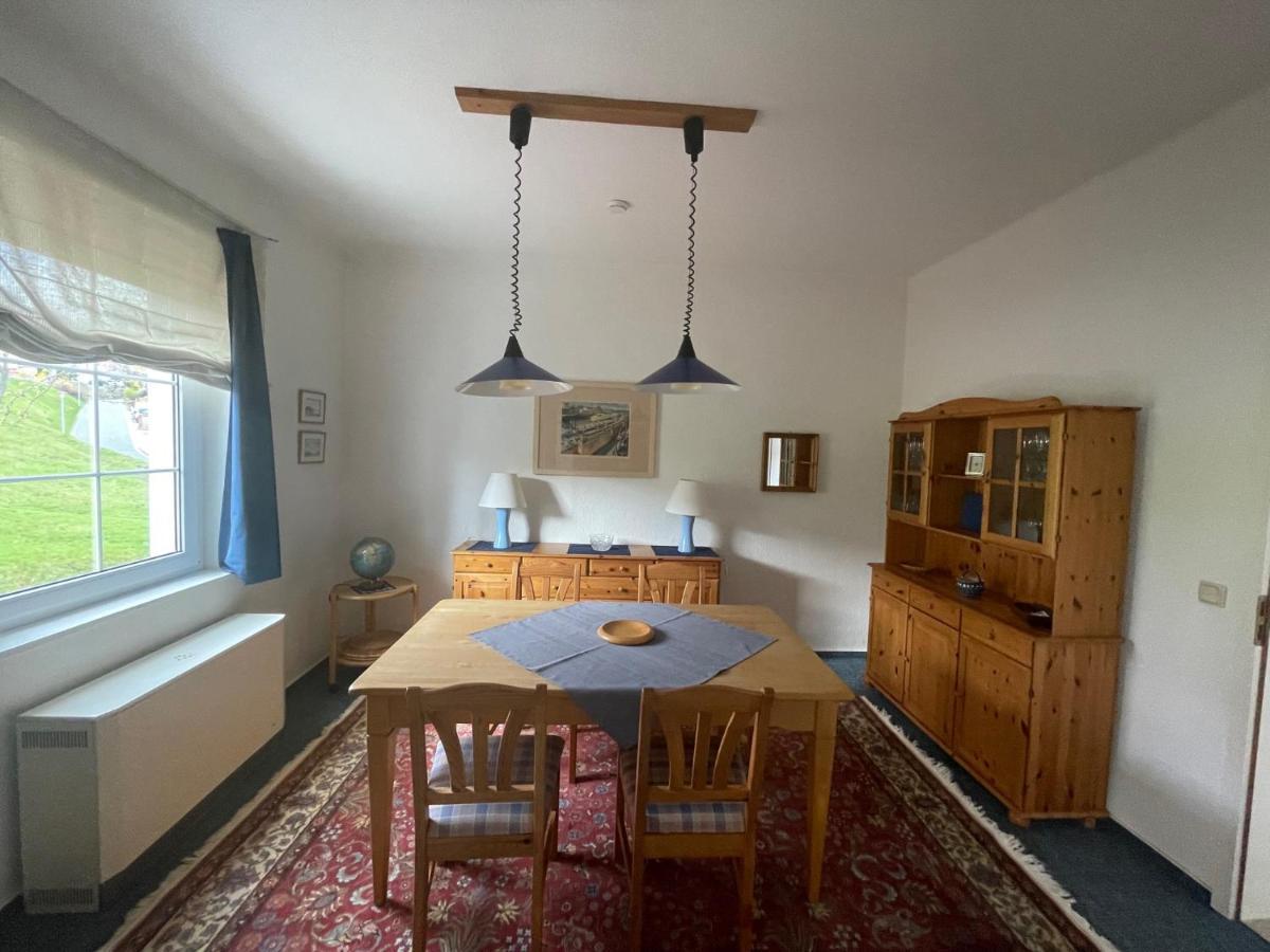 Ferienwohnung Im Blauen Haus Bad Suderode Exterior foto
