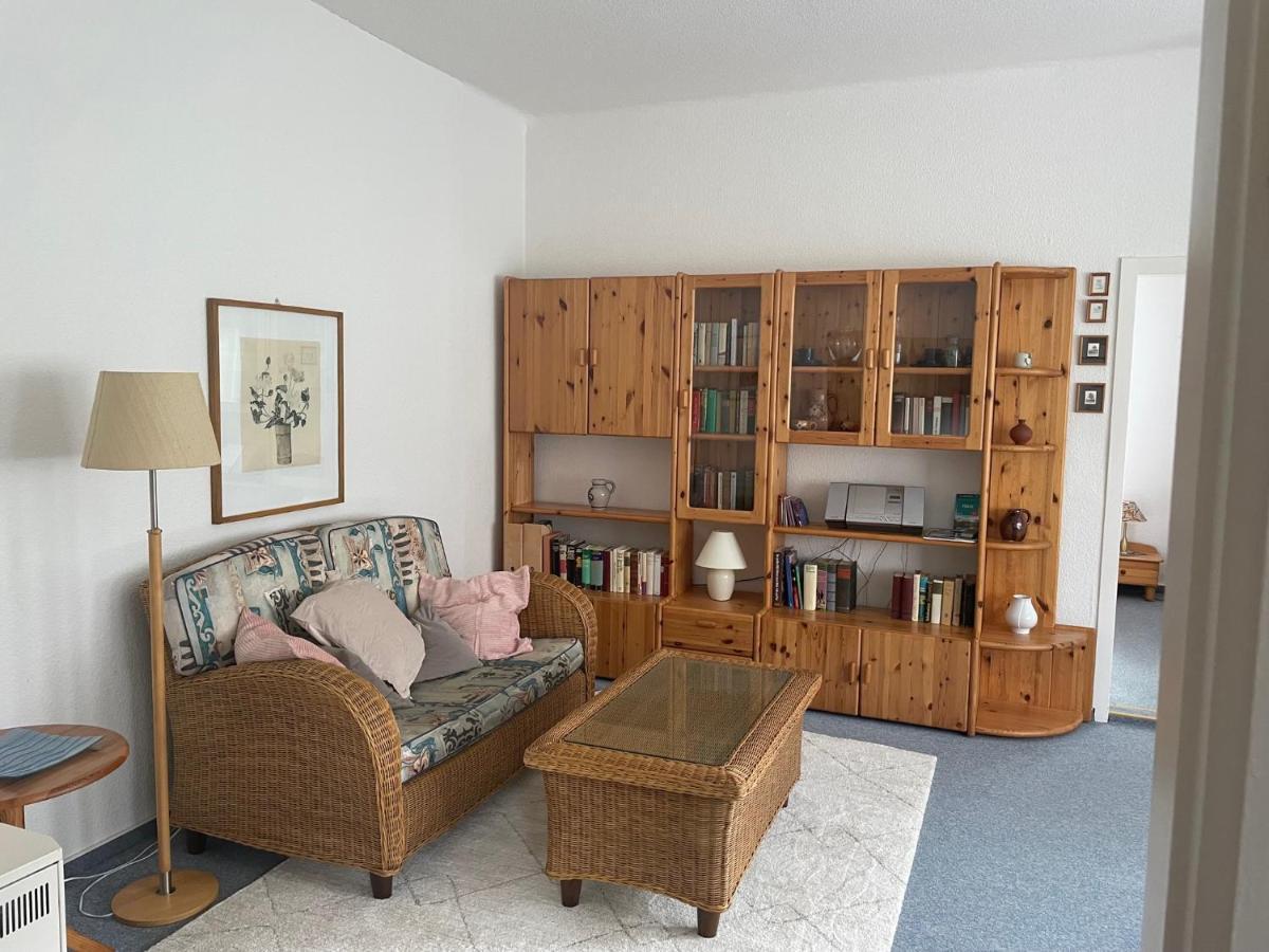 Ferienwohnung Im Blauen Haus Bad Suderode Exterior foto