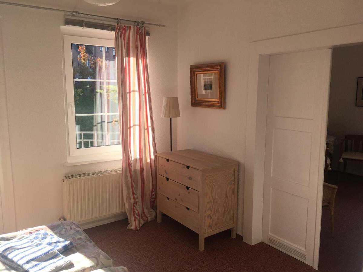 Ferienwohnung Im Blauen Haus Bad Suderode Exterior foto