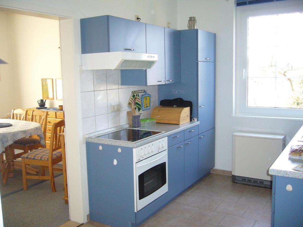 Ferienwohnung Im Blauen Haus Bad Suderode Exterior foto